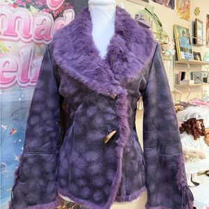 Purple Teddy Jacket